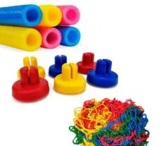 986455 kit 6 isotubos 6 ponteiras 1 rede 244 nova